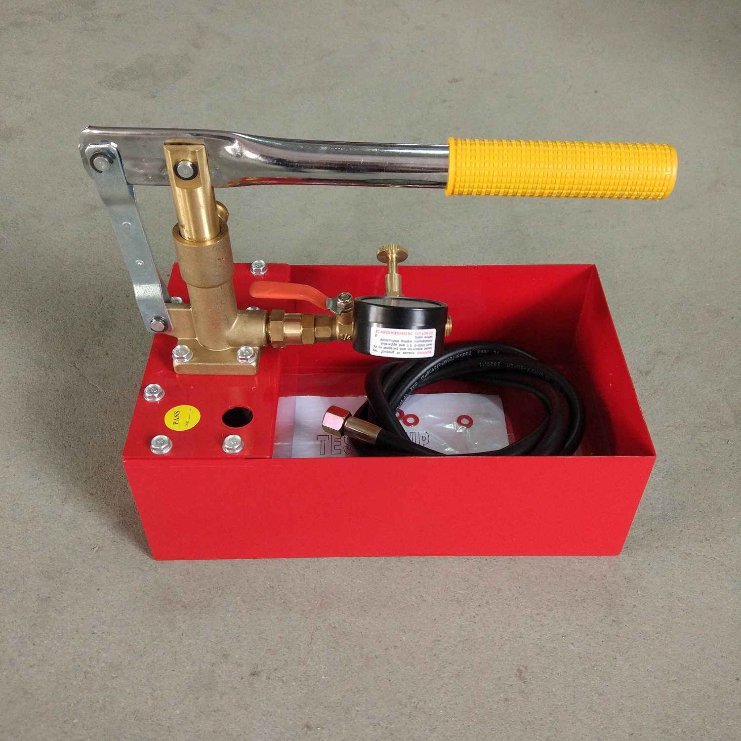 Handtestpomp met meter-HHS