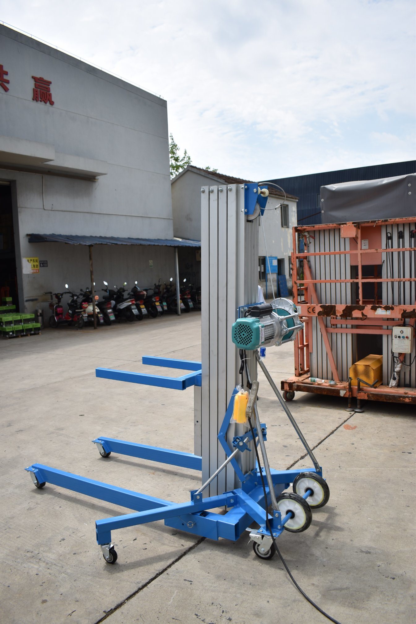 Elektrische lier Aluminiumlegering Lift-ELGA