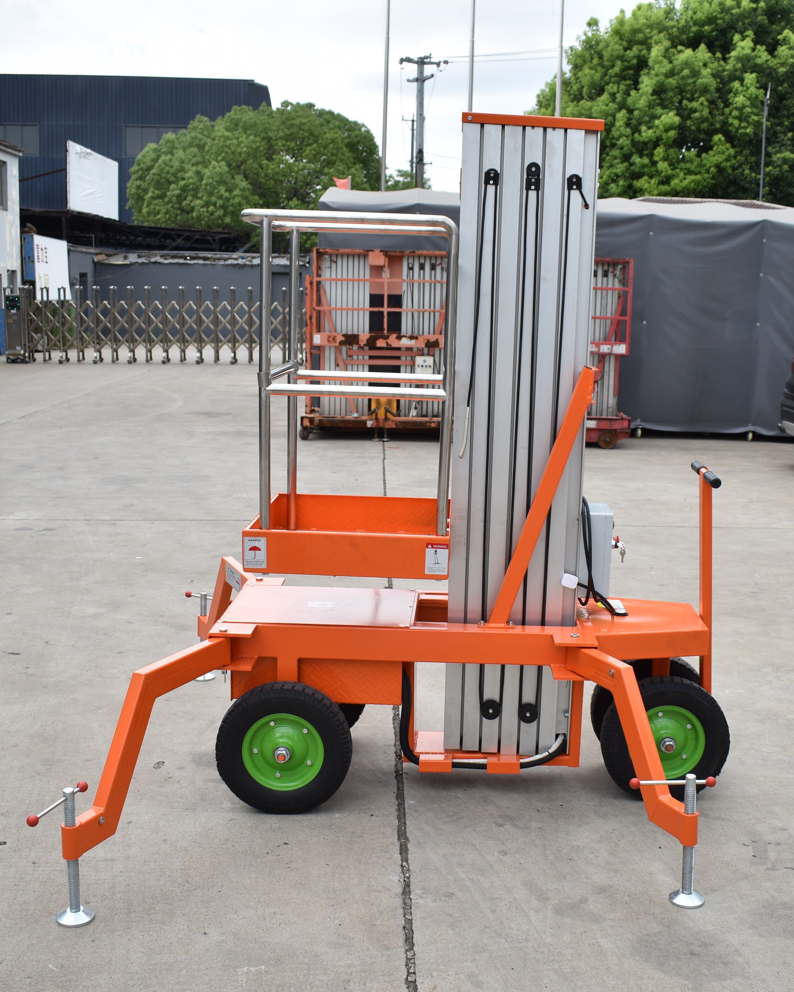 Off-road hefplatform van aluminiumlegering-GTWY-Y